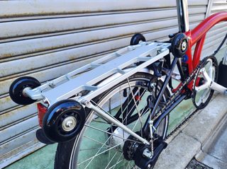 Brompton × リアキャリア】サイクルハウスしぶやオリジナル CNCリアキャリアが再入荷いたしまし