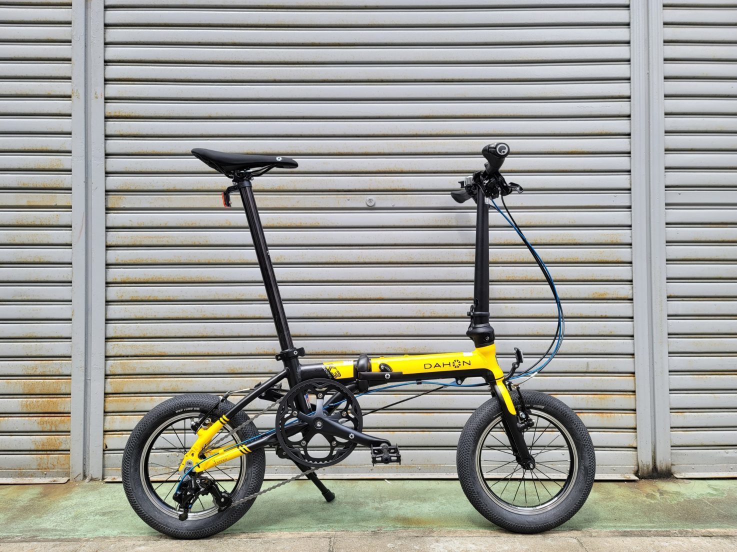 新車 DAHON K3 PLUS フルカスタム ②イエロー ダホン 16インチ 