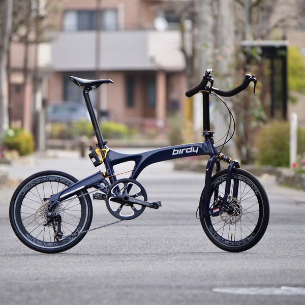 birdy 18インチ　TRP キャリパー　ローター付き　エアーのディスク化 birdy × カスタム 】Airベースのステップアップ。ディスクブレーキ化を