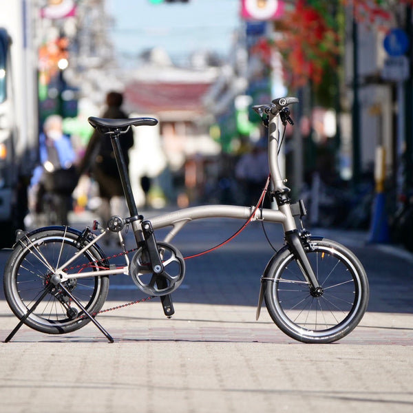 BROMPTON x カスタム】T LINE外装7速化カスタム