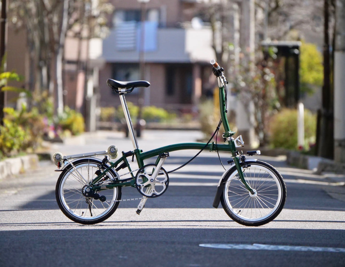 BROMPTON x カスタム】スターターセットでお手本の様な1台ができ