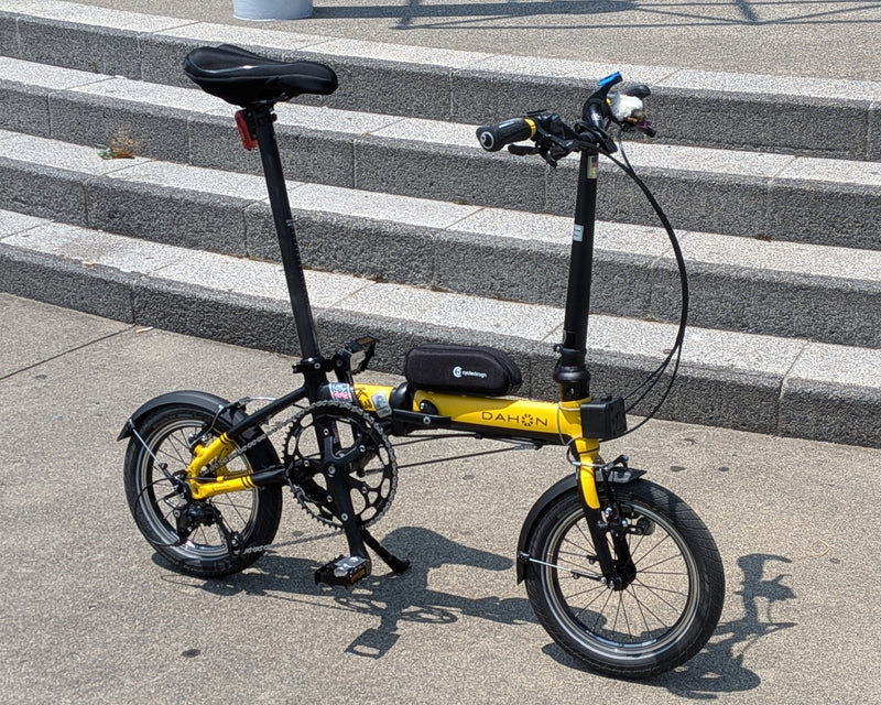 ビッグアップル仕様DAHON K3へダホン純正Fender 14”を取り付け