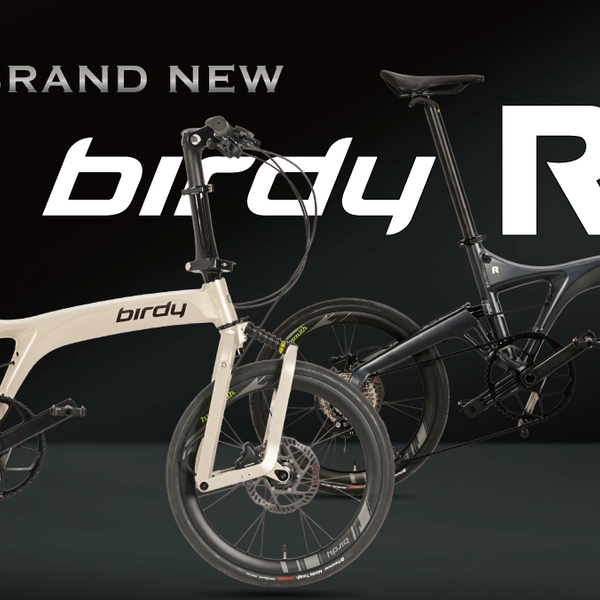 只今商談中　期間限定価格　birdy ディスクブレーキフロントフォークフルセット 新型birdy R発表！&予約承ります！