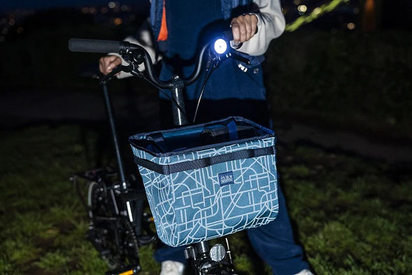 Borough Basket Bag S Reflective + Frame 9L