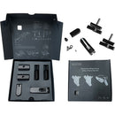 Aluminium Hinge Clamp And Rear Frame Clip Set for Brompton