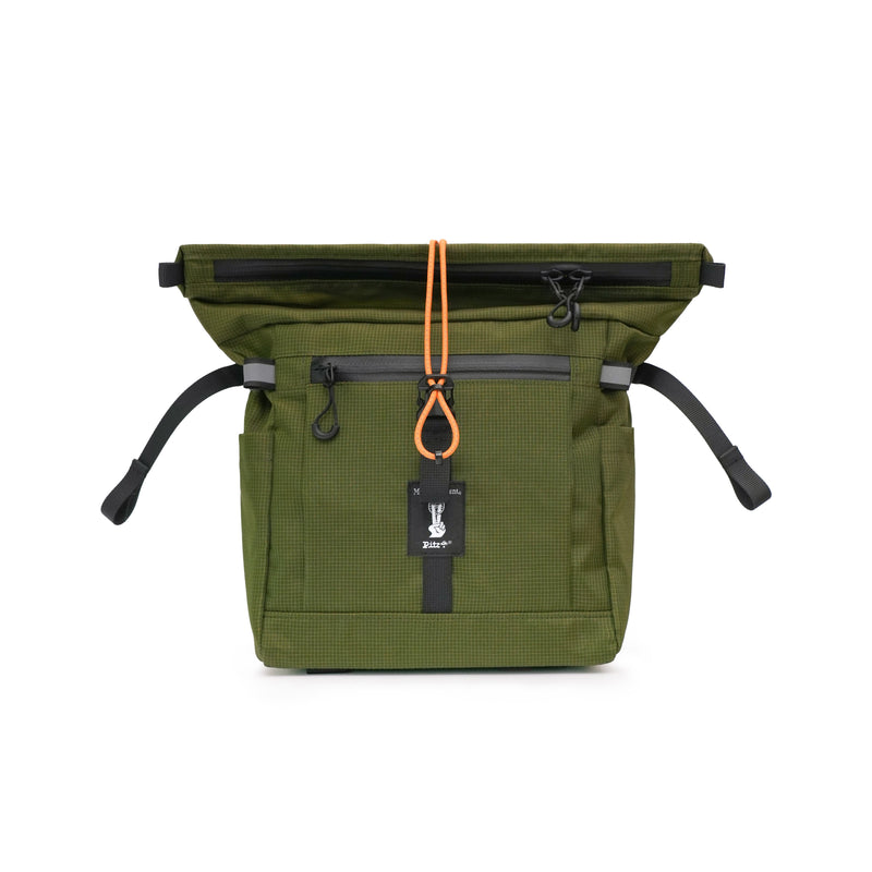 Pitz x MR(メタルレジデンス)BROMPTON用フロントバック 5L