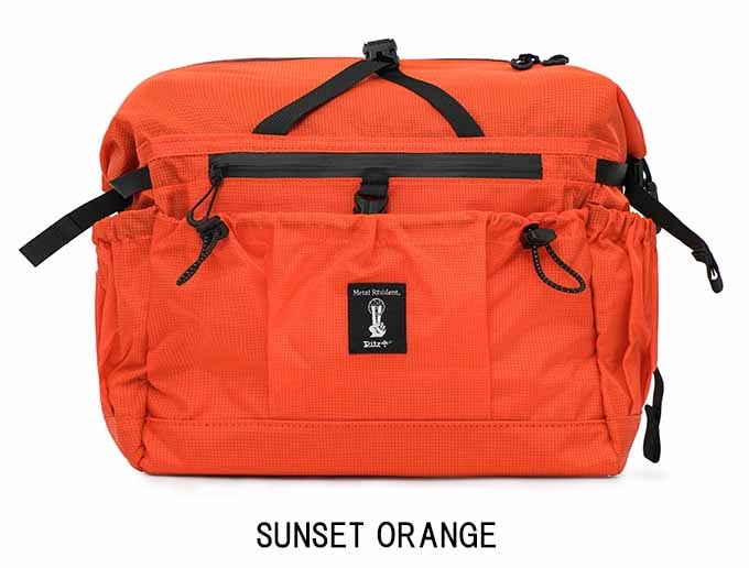 Pitz x MR(メタルレジデンス)BROMPTON用フロントバック 10L