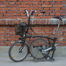 Pitz x MR(メタルレジデンス)BROMPTON用フロントバック 10L