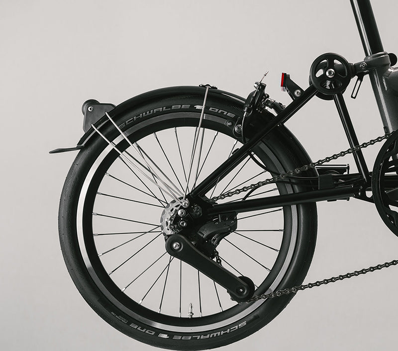 Brompton P LINE with Roller Frame(S4R)